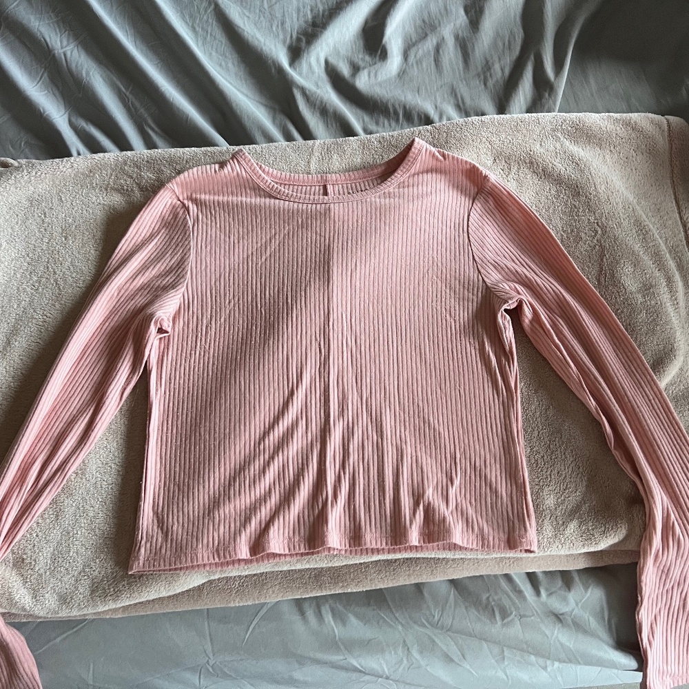 Pink Long Sleeve Tee